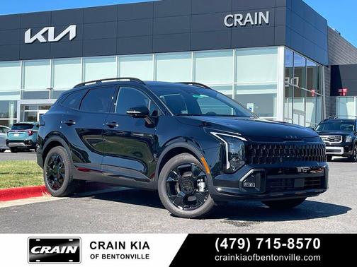 Ebony Black 2026 Kia Sportage X-Line