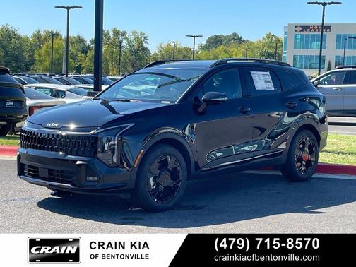 Ebony Black 2026 Kia Sportage X-Line