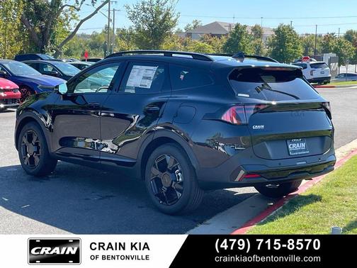 Ebony Black 2026 Kia Sportage X-Line