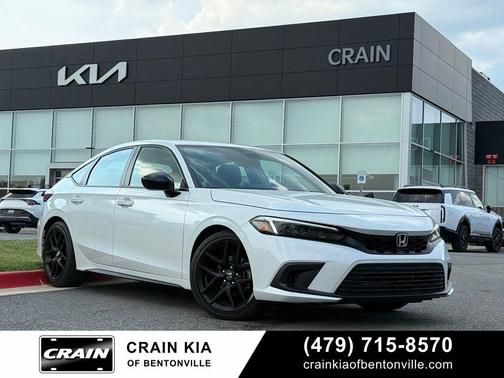 Platinum White Pearl 2023 Honda Civic Sport