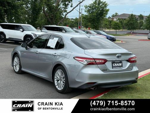 Celestial Silver Metallic 2020 Toyota Camry Hybrid XLE