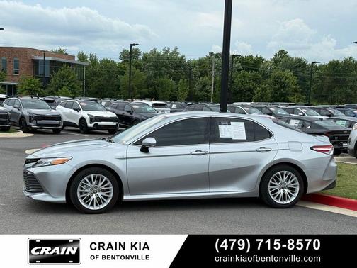 Celestial Silver Metallic 2020 Toyota Camry Hybrid XLE