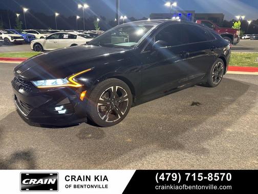 Ebony Black 2022 Kia K5 GT-Line