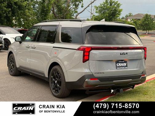 Ceramic Silver 2026 Kia Carnival Hybrid SX
