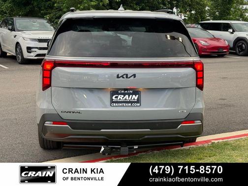Ceramic Silver 2026 Kia Carnival Hybrid SX
