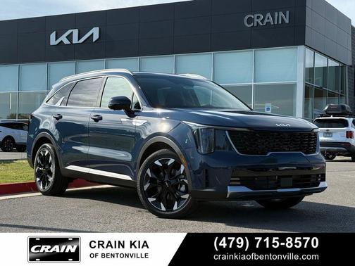 Midnight Lake Blue 2026 Kia Sorento SX