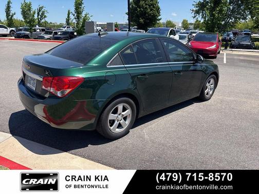 Rainforest Green Metallic 2015 Chevrolet Cruze 1LT