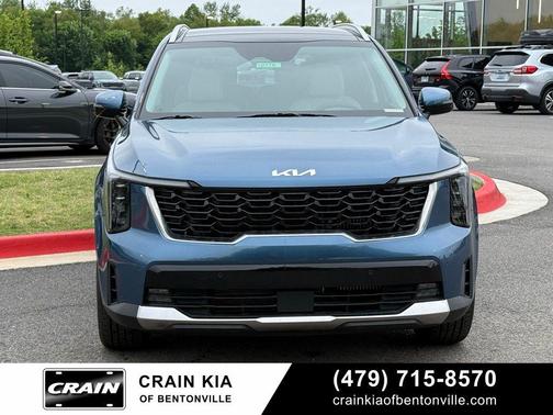 Mineral Blue 2026 Kia Sorento Hybrid EX