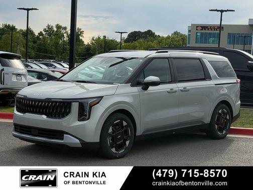 Ivory Silver 2026 Kia Carnival EX