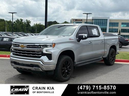 Silver Ice Metallic 2022 Chevrolet Silverado 1500 LTZ