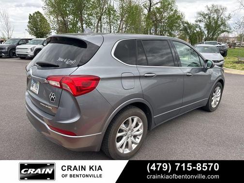 Satin Steel Metallic 2020 Buick Envision FWD Preferred