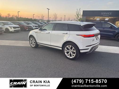White 2020 Land Rover Range Rover Evoque SE