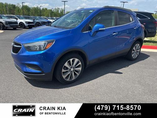 Coastal Blue Metallic 2018 Buick Encore Preferred