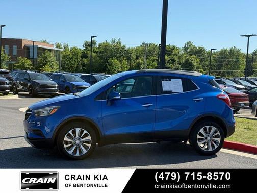 Coastal Blue Metallic 2018 Buick Encore Preferred
