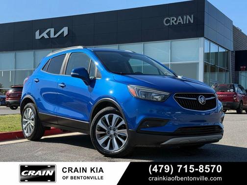 Coastal Blue Metallic 2018 Buick Encore Preferred