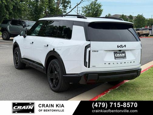 Glacial White Pearl 2027 Kia Telluride Hybrid X-Line SX