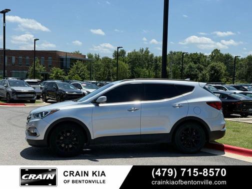 Sparkling Silver 2017 Hyundai Santa Fe Sport 2.0L Turbo
