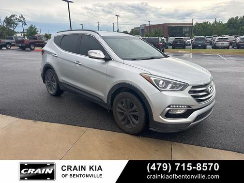 Sparkling Silver 2017 Hyundai Santa Fe Sport 2.0L Turbo