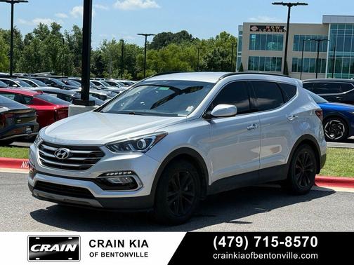 Sparkling Silver 2017 Hyundai Santa Fe Sport 2.0L Turbo
