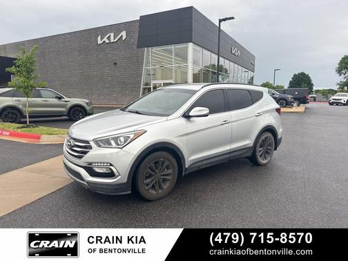 Sparkling Silver 2017 Hyundai Santa Fe Sport 2.0L Turbo