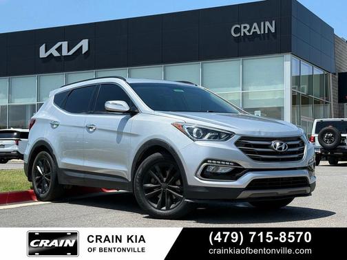 Sparkling Silver 2017 Hyundai Santa Fe Sport 2.0L Turbo