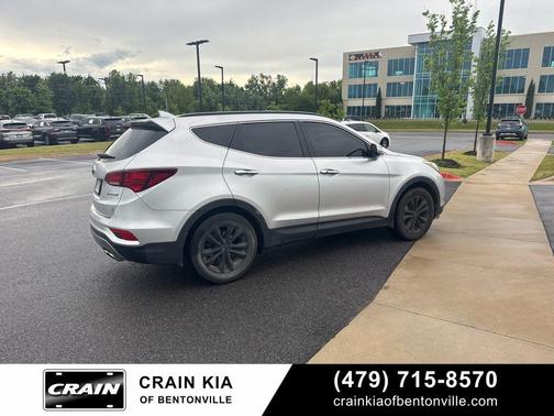 Sparkling Silver 2017 Hyundai Santa Fe Sport 2.0L Turbo