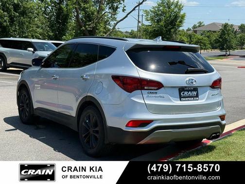 Sparkling Silver 2017 Hyundai Santa Fe Sport 2.0L Turbo