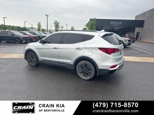 Sparkling Silver 2017 Hyundai Santa Fe Sport 2.0L Turbo