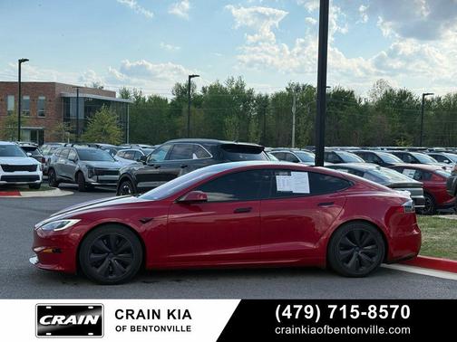 Red Multi-Coat 2021 Tesla Model S Long Range