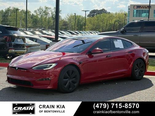 Red Multi-Coat 2021 Tesla Model S Long Range