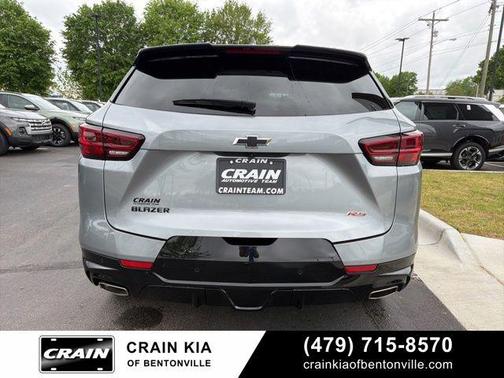 Sterling Gray Metallic 2025 Chevrolet Blazer RS