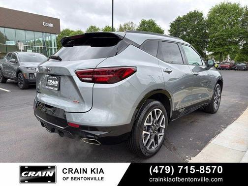 Sterling Gray Metallic 2025 Chevrolet Blazer RS