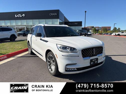PRISTINE WHITE MET TRI-COAT 2020 Lincoln Aviator Grand Touring AWD