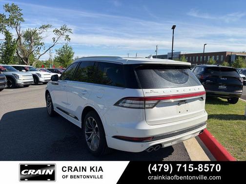 PRISTINE WHITE MET TRI-COAT 2020 Lincoln Aviator Grand Touring AWD