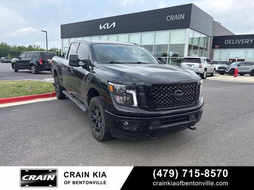 Magnetic Black 2018 Nissan Titan XD SL