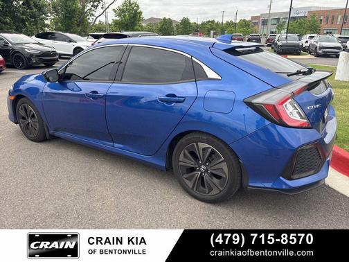 Aegean Blue Metallic 2017 Honda Civic EX