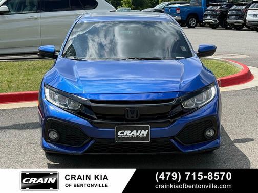 Aegean Blue Metallic 2017 Honda Civic EX