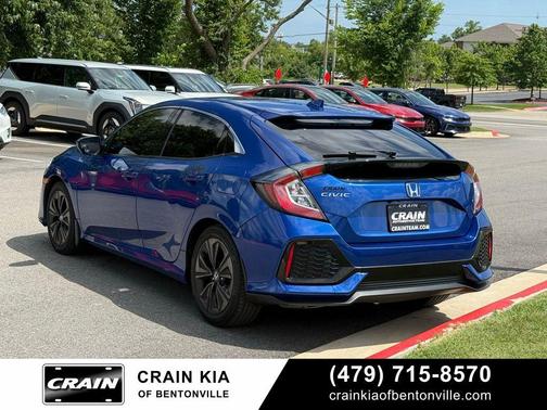 Aegean Blue Metallic 2017 Honda Civic EX