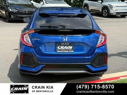 Aegean Blue Metallic 2017 Honda Civic EX