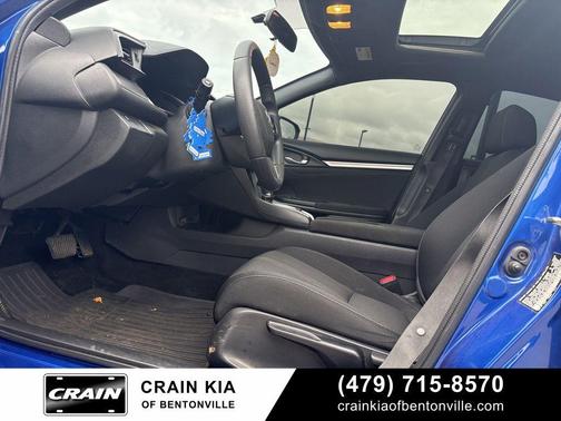 Aegean Blue Metallic 2017 Honda Civic EX