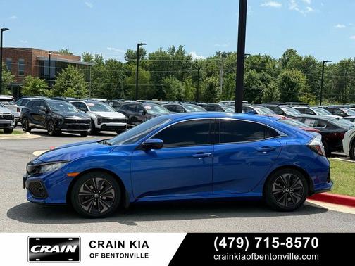 Aegean Blue Metallic 2017 Honda Civic EX