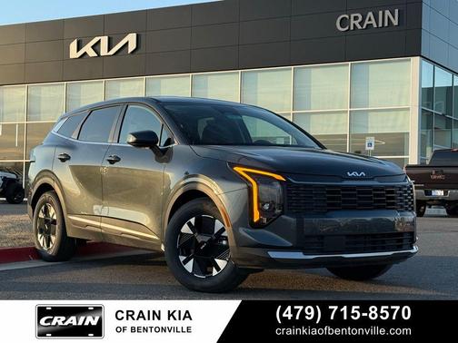 Gravity Gray 2026 Kia Sportage Hybrid LX