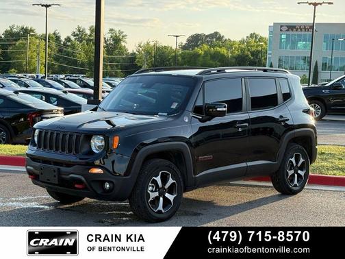 Black Clearcoat 2022 Jeep Renegade Trailhawk