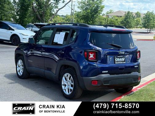 Jetset Blue 2018 Jeep Renegade Latitude