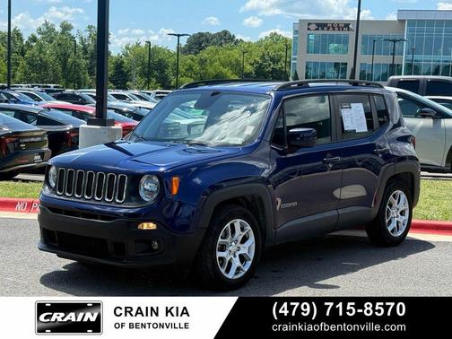 Jetset Blue 2018 Jeep Renegade Latitude