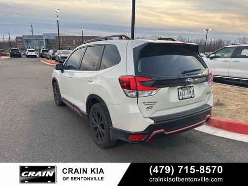 Crystal White Pearl 2020 Subaru Forester Sport