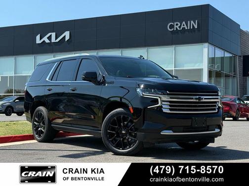 Black 2022 Chevrolet Tahoe 4WD High Country