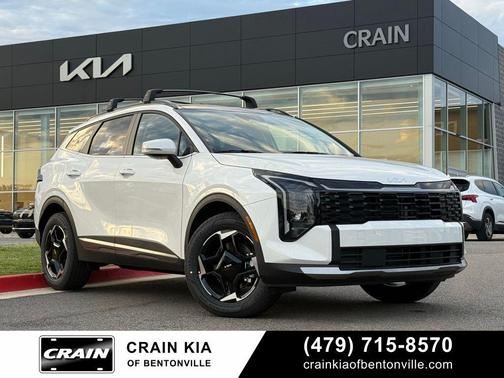 Snow White Pearl 2026 Kia Sportage Hybrid EX
