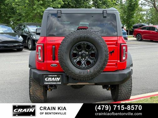 RACE RED 2022 Ford Bronco Wildtrak