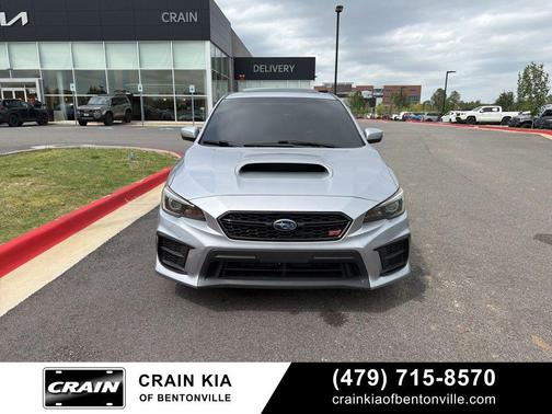 Ice Silver Metallic 2021 Subaru WRX STI Limited w/Wing